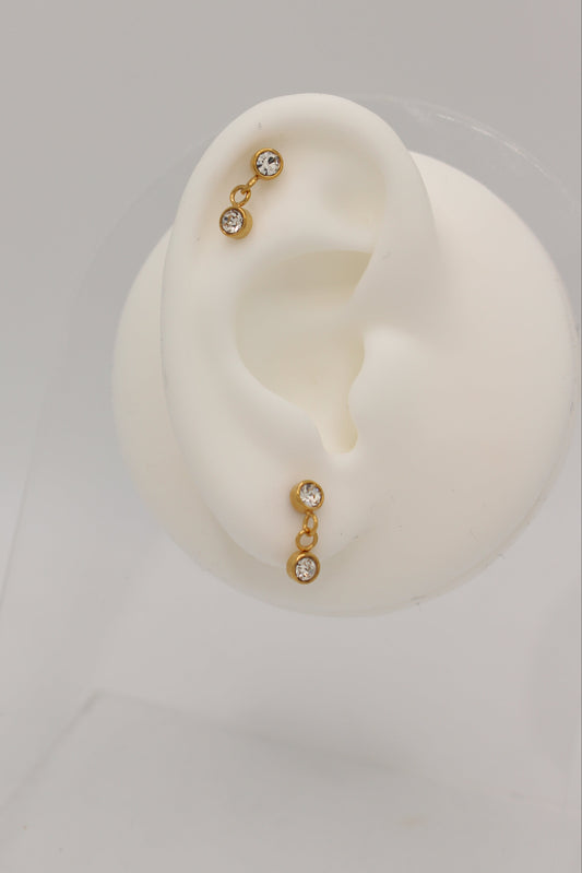 Serkan Flatback Earring