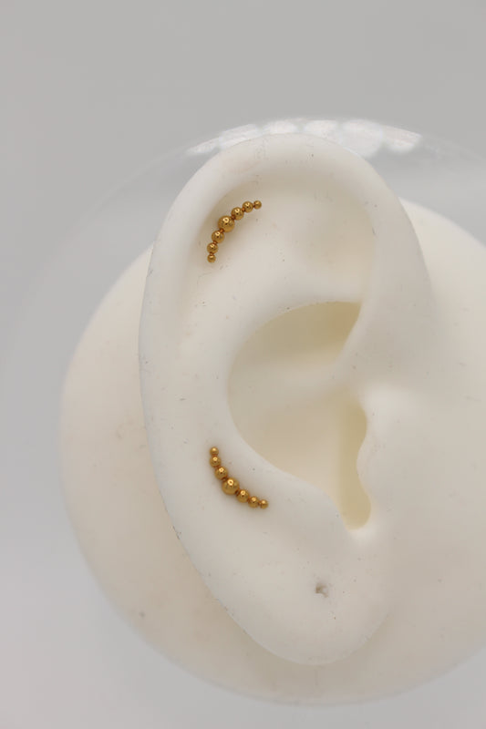 Ethal Flatback Earring