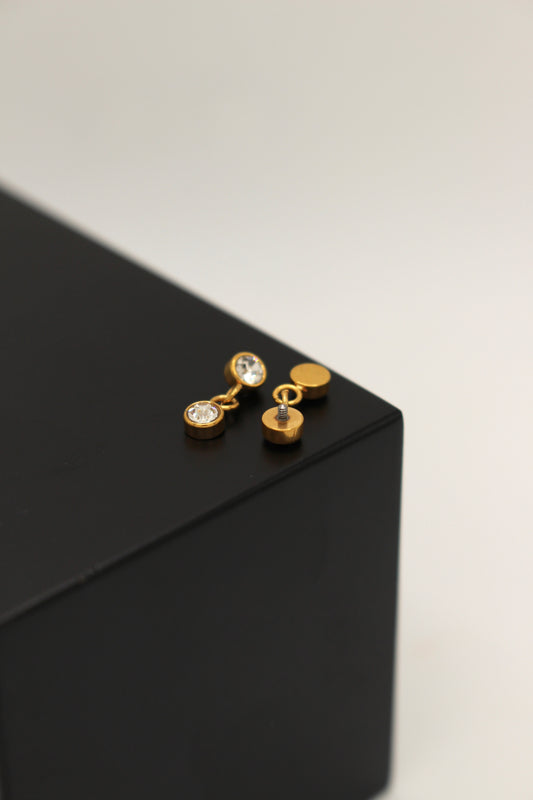 Serkan Flatback Earring