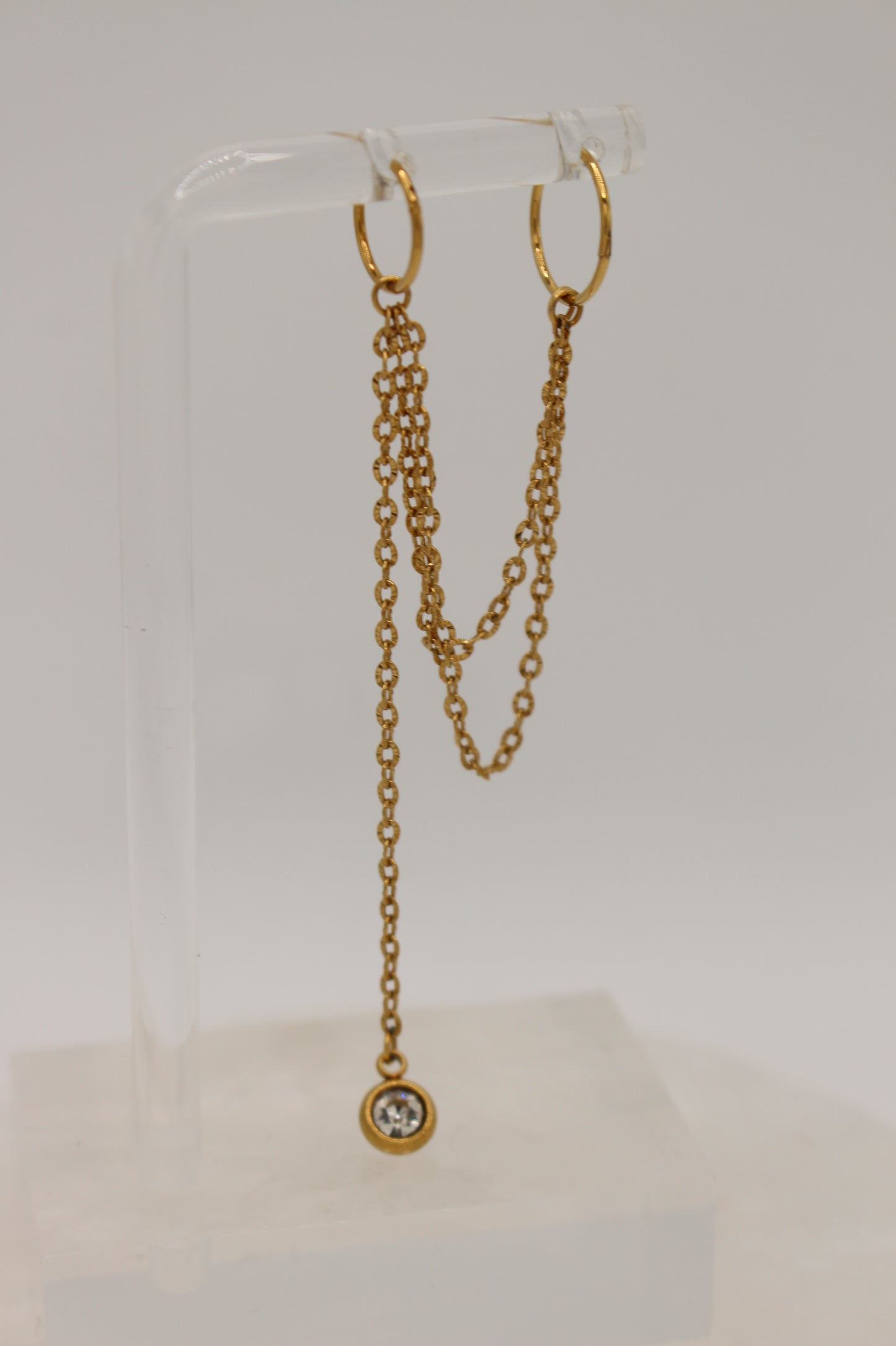 Waverly Huggie Chain Drop