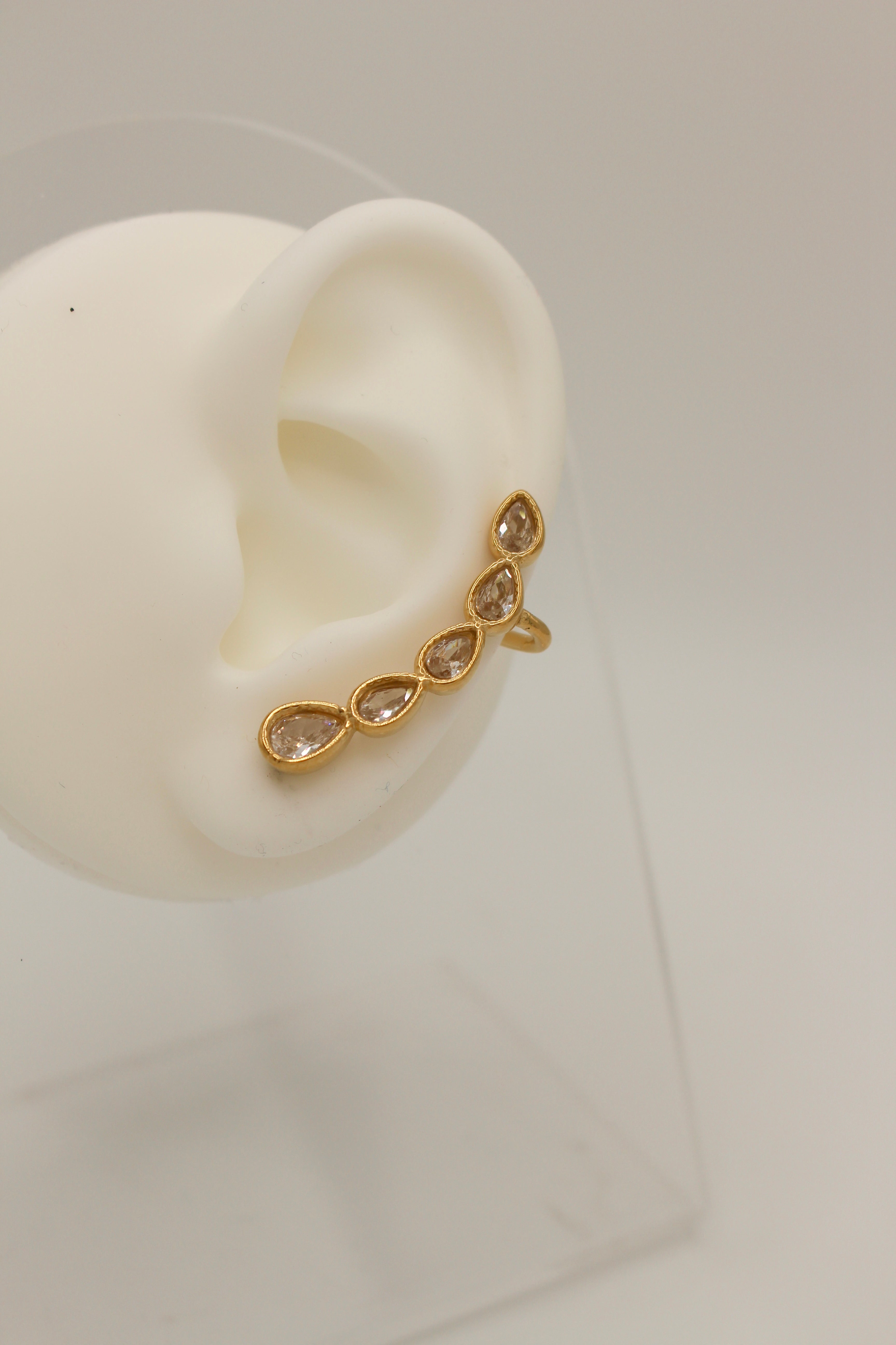 【HYERES LOR】23SS★ Erite23 SV(C) Combi Ear Cuff VORTEX Ear Cuff - Ear Cuffs