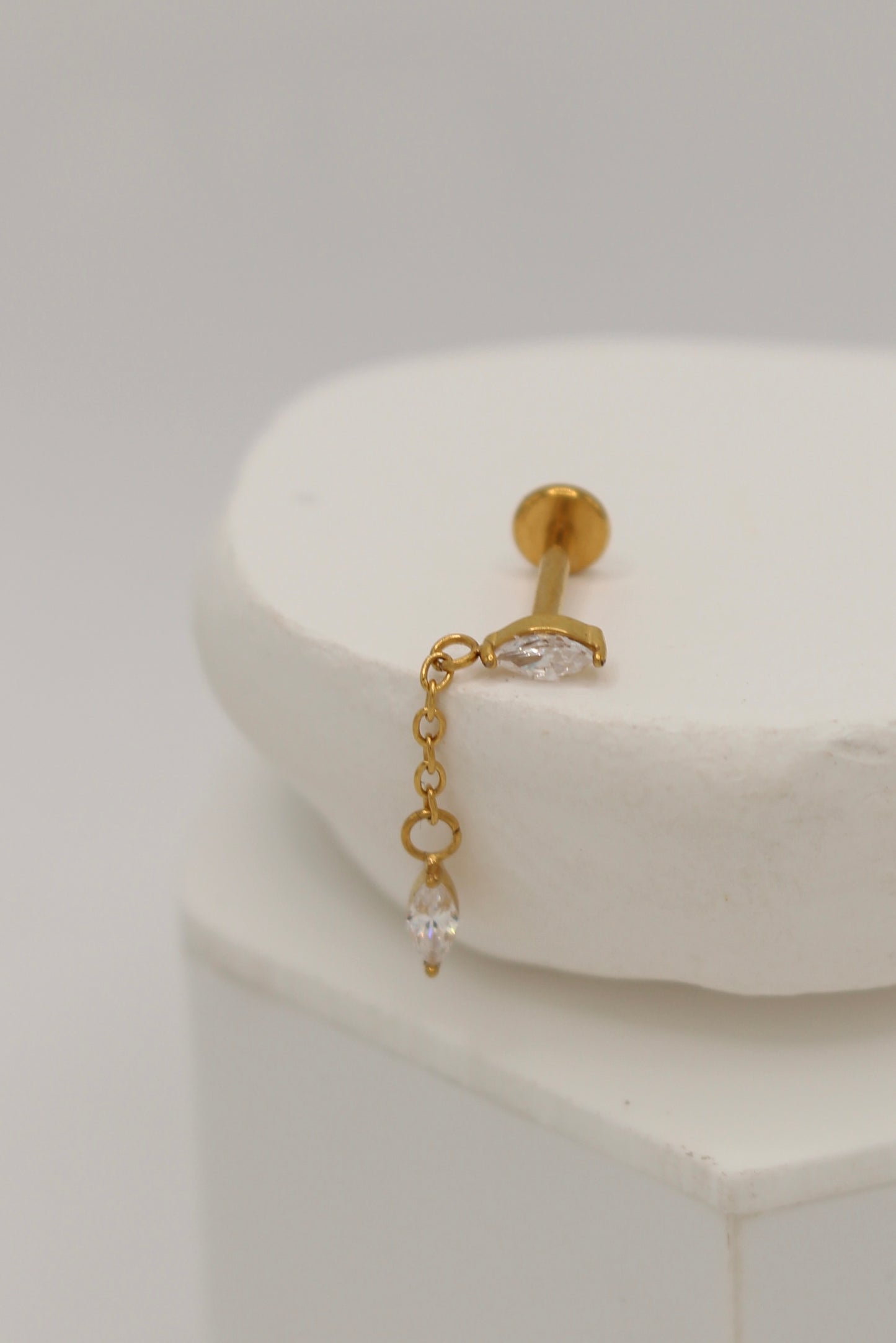 Ponzio Flatback Earring